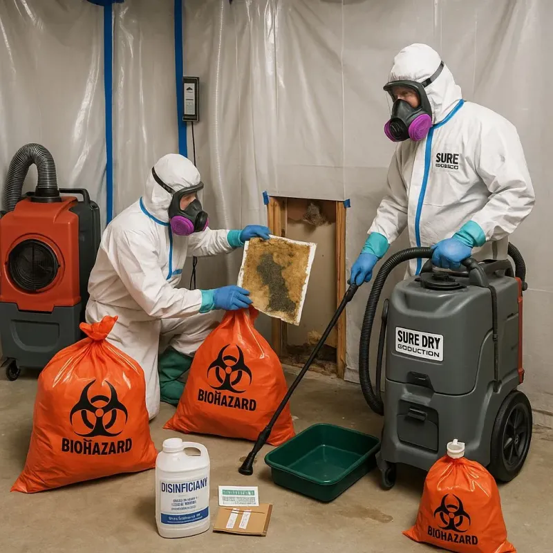Contaminated Water Handling Protocols process in Islip Terrace, NY