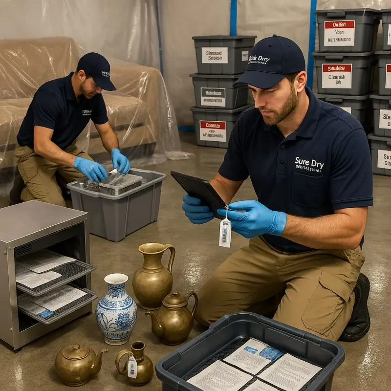 Content Protection and Restoration process in Islip Terrace, NY